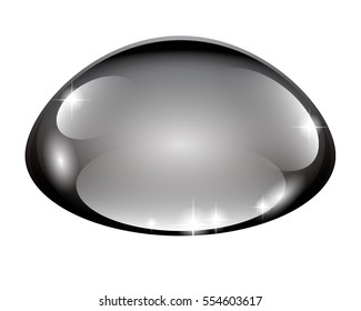 Abstract grey background stylized as a liquid, vector illustration