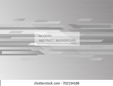 Abstract grey background with text space. Geometric polygon template. Modern graphic design for book cover. Vector element.