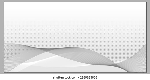 Abstract Grey background with warped Diagonal Striped and Halftone dots texture vector