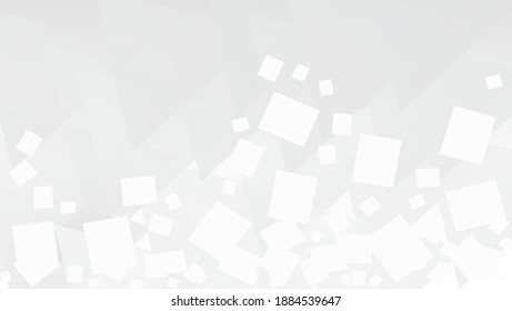 Fondo gris abstracto, diseño de papel gris y blanco