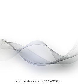 Abstract grey background.Transparent gray wave

