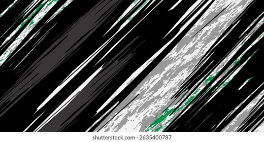 Abstract grey brush grunge stroke background. Vector illustration