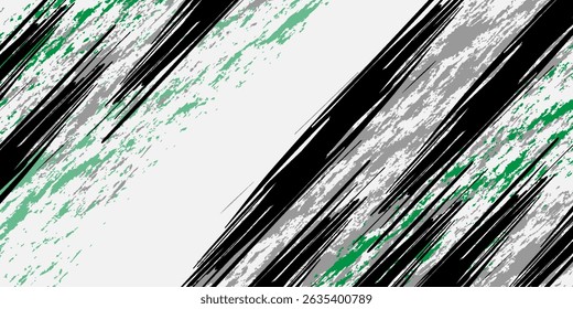 Abstract grey brush grunge stroke background. Vector illustration
