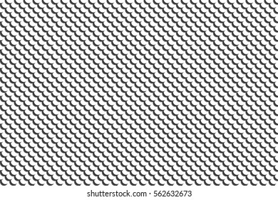 Abstract grey circles background in simple style. Vector seamless pattern with geometric figures. Hipster filling. The color image. The composition of scales Multipurpose background. Beautiful print