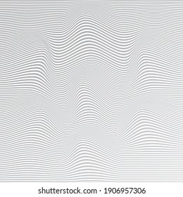 ABSTRACT GREY COLOR WAVY LINE PATTERN SIMPLE TEMPLATE BACKGROUND. COVER DESIGN 