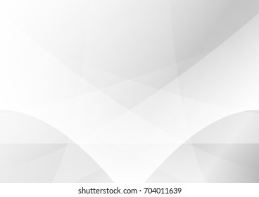 Abstract grey curve background. Vector template for presentation. Screen wallpaper for cell phone, laptop and etc.