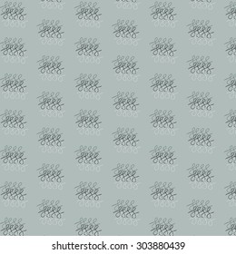 Abstract grey doodle
