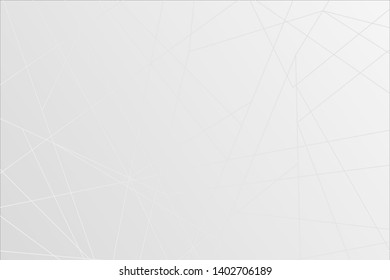 Abstract grey geometric background with ropes. Vector illustration.