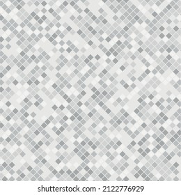 Abstract grey geometric background. Square mosaic background