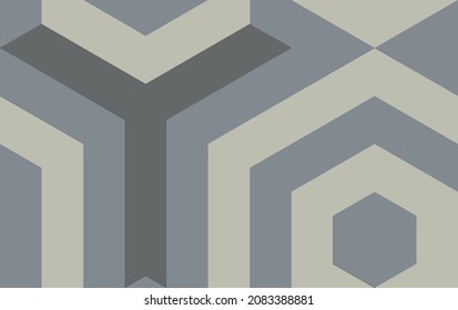 Abstract grey geometric shapes background