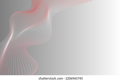Abstract grey gradient digital lines on web backgound for prsesentation, banner, web.