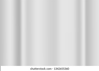 Abstract grey gredient metal color theme satin texture background. Lighting effects of flash. Blurred vector background with light glare, EPS10 illustration.