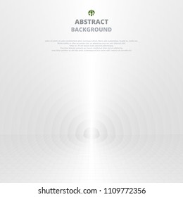 Abstract of grey grid square line perspective background. Illustration vector eps10