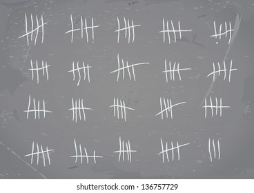 Abstract grey grunge background. Vector illustration