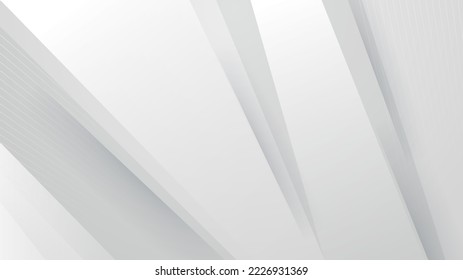Abstract grey hi-tech geometric corporate background