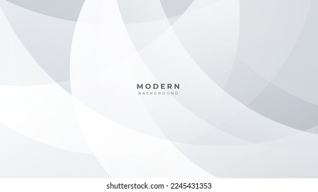 Abstract grey hi-tech polygonal corporate background. Vector stripes minimal light design