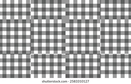 abstract grey irregular plaid line pattern suitable for background.