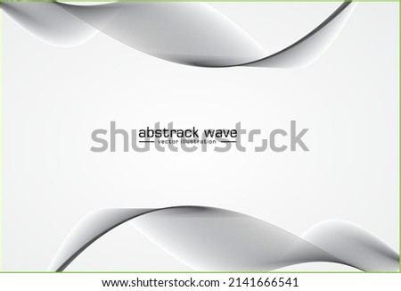 Abstract grey light lines on white background. Elegant for Business or hi-tech presentation template or advertising layout magazine, brochure, banner, poster, business card template.