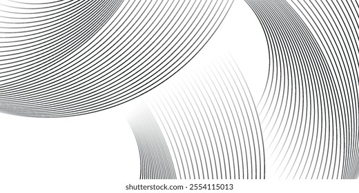 Abstract grey lines refraction vector background