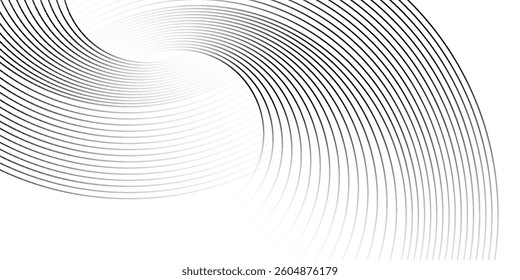 Abstract grey lines refraction vector background