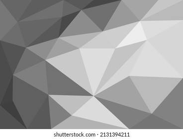 abstract grey low polygon background