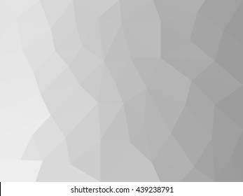 abstract grey low polygon background