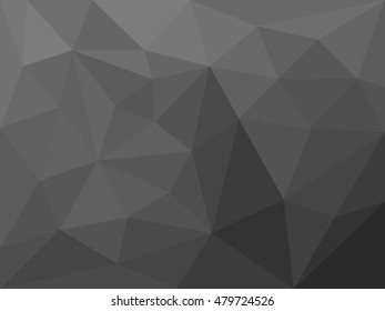 abstract grey low polygon background