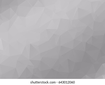 abstract grey low polygon background