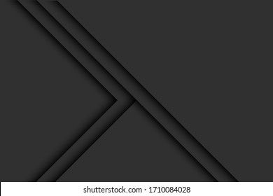 abstract grey metallic overlap lines dark background