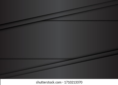 abstract grey metallic overlap lines dark background