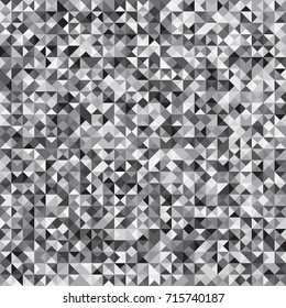 Abstract grey mosaic check pattern background, stock vector