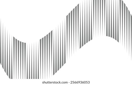 abstract grey oblique edgy irregular flag line pattern art suitable for background.