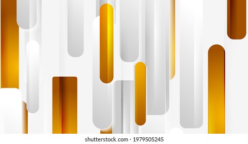 Resumen de fondo geométrico mínimo gris y naranja de alta tecnología. Diseño gráfico de vectores