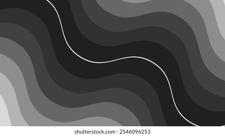 Abstract grijs papier gesneden kleur achtergrond vector afbeelding