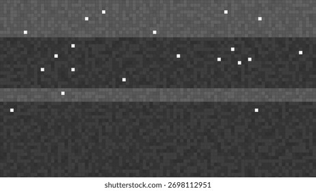 Fundo cinza abstrato com pixels variados de cinza