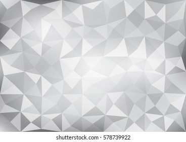 Abstract grey polygonal texture background. Triangles. Geometric Pattern can be used for background.