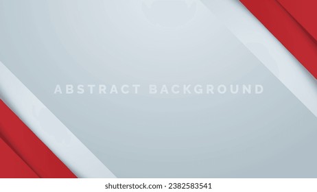 Abstract grey and red background with stripes