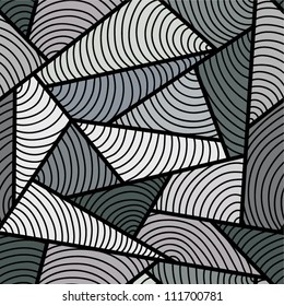 Abstract grey seamless pattern.