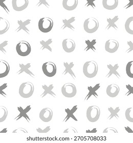 ABSTRACT GREY seamless pattern wallpaper simple design hand drawn stroke brush background backdrop minimalist modern design texture