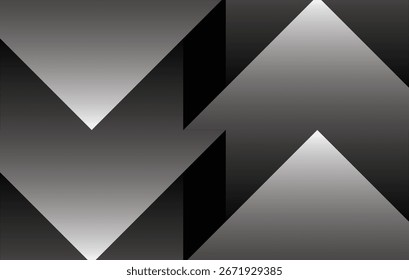 Abstract grey simple minimalist background design luxury geometric space modern dynamic technology banner EPS 10