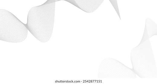 Abstractas elemento liso gris swoosh speed wave moderno stream de fondo