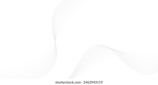 Abstract grey smooth wave lines Isolated on transparent background, Digital future technology concept background - Powered by Shutterstock - Get 15% off with code: PIKWIZARD15