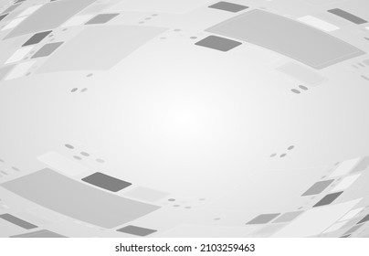 Abstract grey squares pattern design artwork decorative template. Overlapping for ad, cover design background. Illustration vector