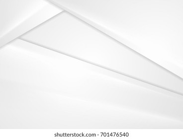 Resumen de rayas grises tecnología de fondo corporativo. Diseño de vectores