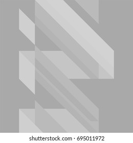 Abstract grey tech geometric corporate design background.Vector illustration eps 10