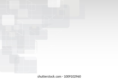 Fondo del estilo de la tecnología gris abstracta. Elegante fondo gris para sitio web, presentaciones tecnológicas, plantilla de portada y fondo de pantalla.Útil para soluciones de diseño de ingeniería, volante, afiche, banner y superficie