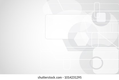 Abstract grey technology style background. Elegant gray backdrop for web site, tech presentations, cover template and wallpaper.Useful for engineering design solutions,flyer,poster, banner and surface