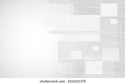 Abstract grey technology style background. Elegant gray backdrop for web site, tech presentations, cover template and wallpaper.Useful for engineering design solutions,flyer,poster, banner and surface