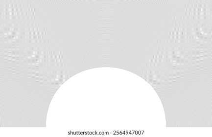 abstract grey thin circle line pattern suitable for background.