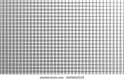 abstract grey thin to thick plaid line pattern suitable for background.